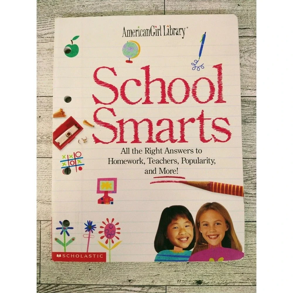 American‎ Girl Library School Smarts 2000 Scholastic Study Skills Tween Guide
